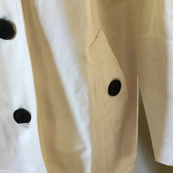 Universal Standard Derjon White Trench Coat